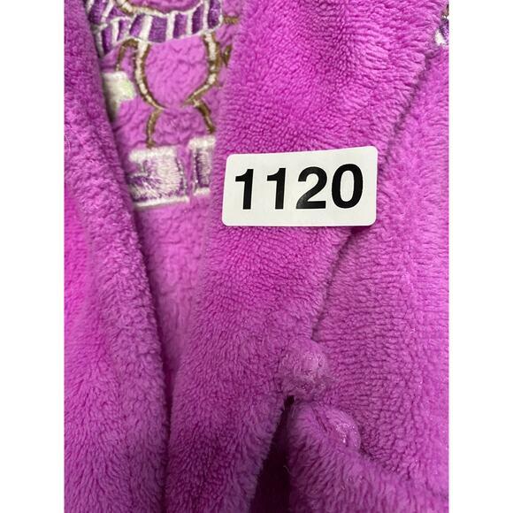 Sweet n Sassy Purple Bathrobe 2T Holiday Monkey - Picture 6 of 6
